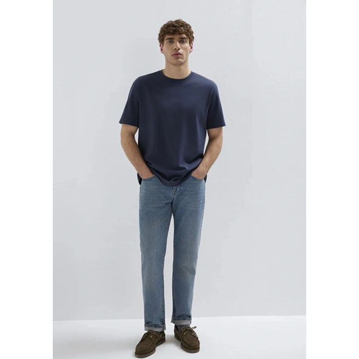 Mavi 0613102 0 Yaka Erkek Tshirt - Lacivert