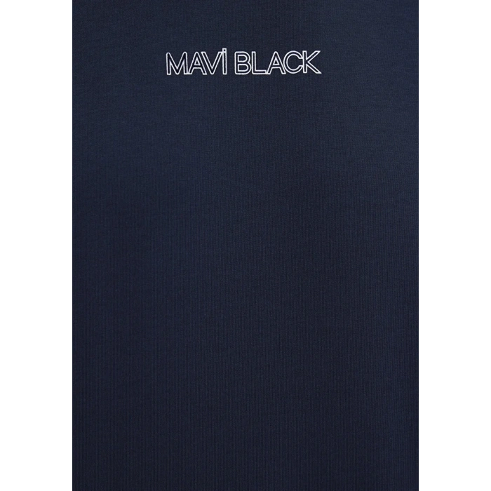 Mavi 0613135 0 Yaka Erkek Tshirt - Lacivert