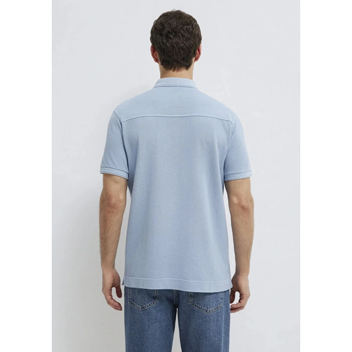 Mavi 0613151 Yakali Erkek Tshirt - Mavi