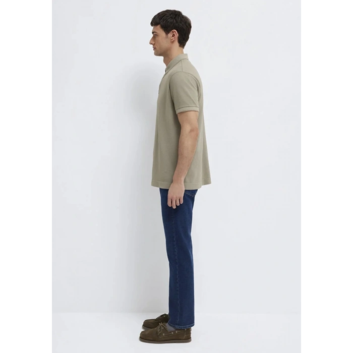 Mavi 0613151 Yakali Erkek Tshirt - Yesil