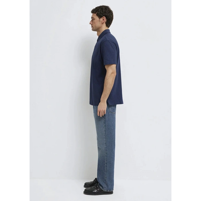 Mavi 0613152 Yakali Erkek Tshirt - Lacivert