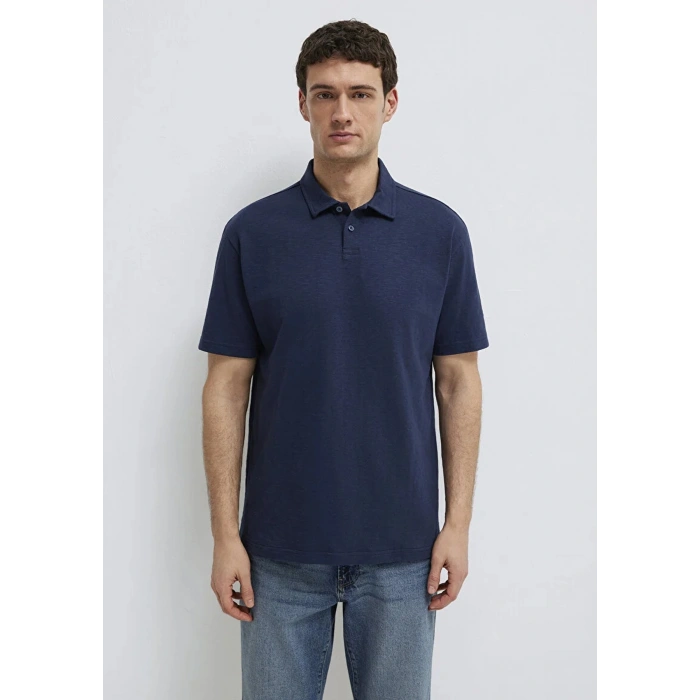 Mavi 0613152 Yakali Erkek Tshirt - Lacivert