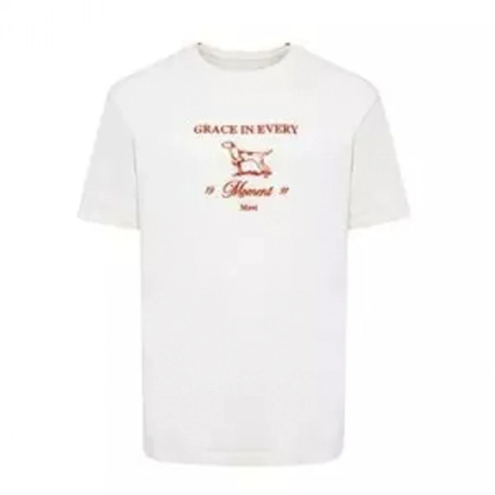 Mavi 0613159 0 Yaka Erkek Tshirt - Krem Kiremit