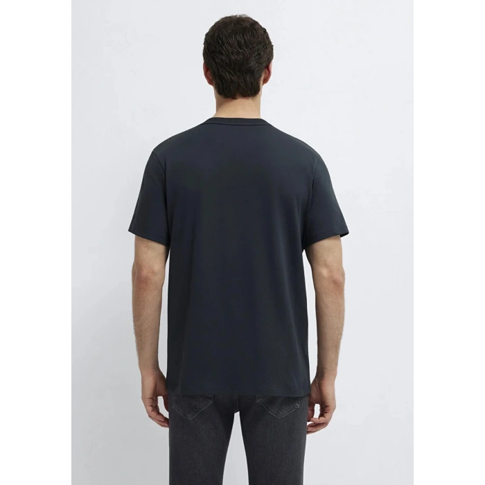 Mavi 0613270 0 Yaka Erkek Tshirt - Lacivert