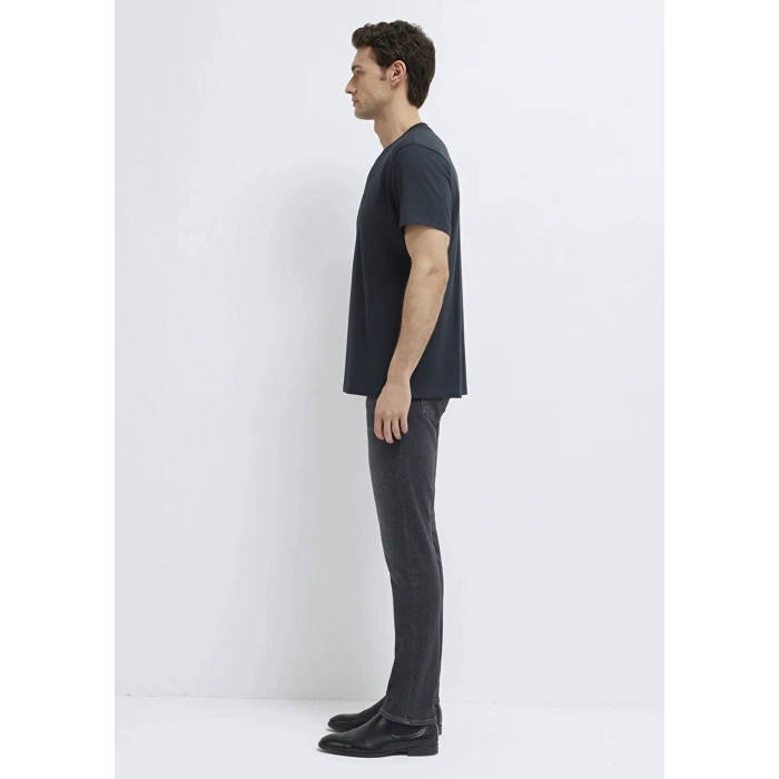 Mavi 0613270 0 Yaka Erkek Tshirt - Lacivert