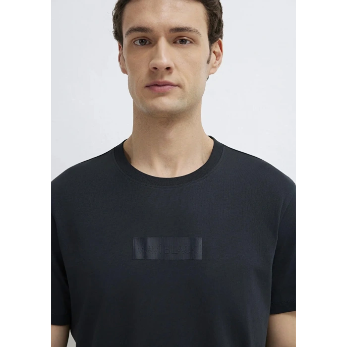 Mavi 0613270 0 Yaka Erkek Tshirt - Lacivert
