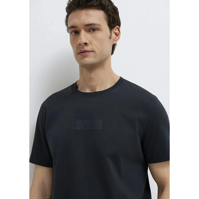 Mavi 0613270 0 Yaka Erkek Tshirt - Lacivert