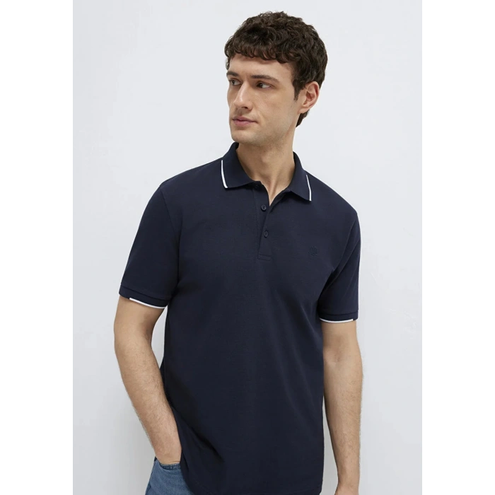 Mavi 0613272 Yakali Erkek Tshirt - Lacivert