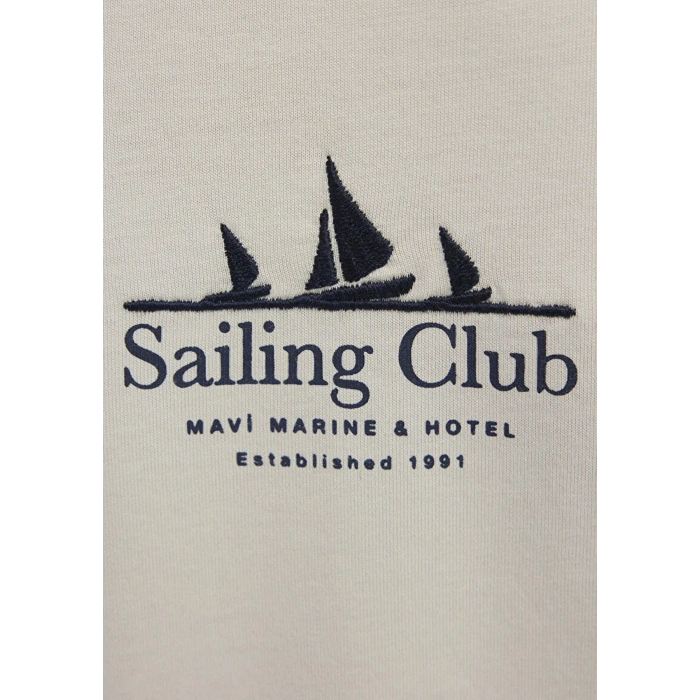Mavi 0613284 0 Yaka Erkek Tshirt - Tas