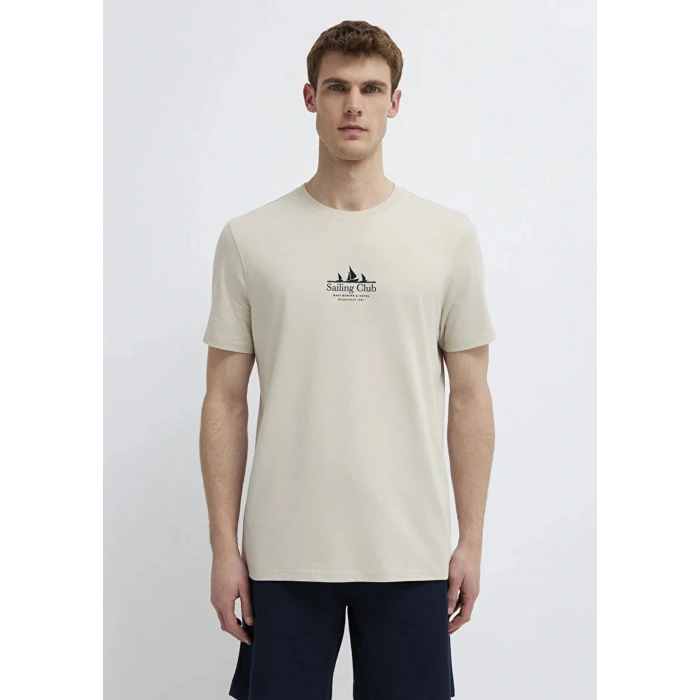 Mavi 0613284 0 Yaka Erkek Tshirt - Tas