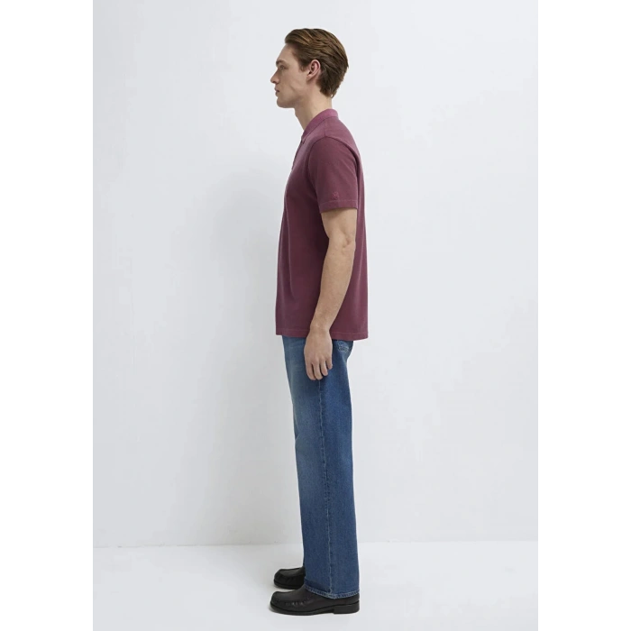 Mavi 0613311 Yakali Erkek Tshirt - Bordo