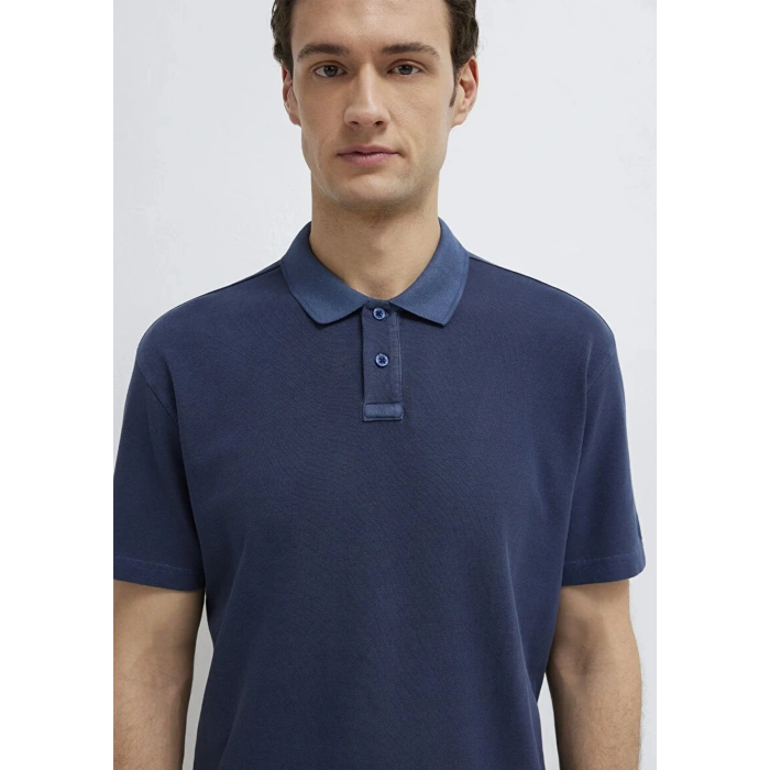 Mavi 0613311 Yakali Erkek Tshirt - Lacivert