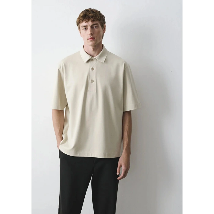 Mavi 0613344 Yakali Erkek Tshirt - Tas