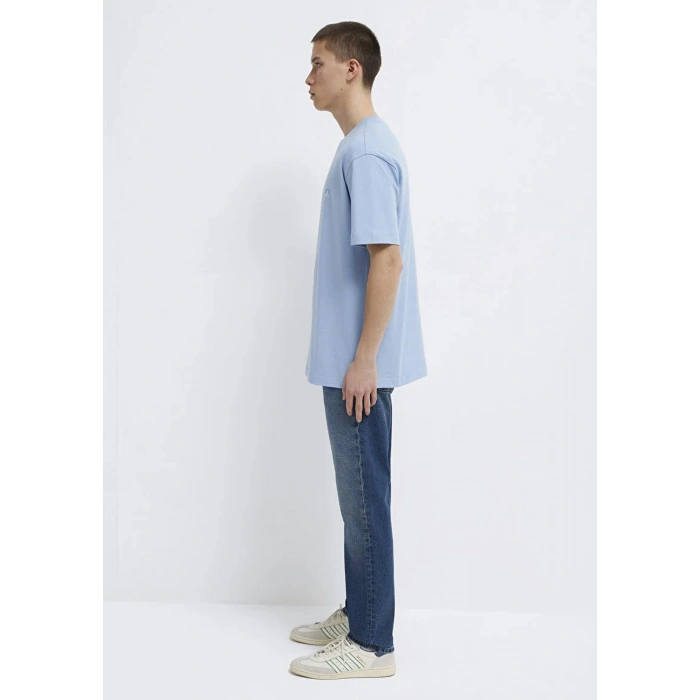 Mavi 0613443 0 Yaka Erkek Tshirt - Mavi