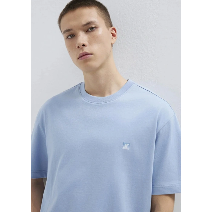 Mavi 0613443 0 Yaka Erkek Tshirt - Mavi