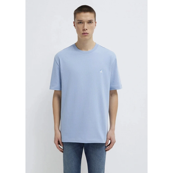 Mavi 0613443 0 Yaka Erkek Tshirt - Mavi