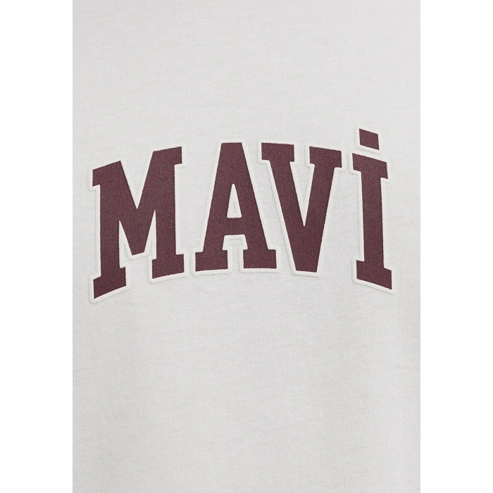 MAVI 0613578 0 YAKA ERKEK TSHIRT - EKRU