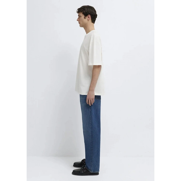 MAVI 0613578 0 YAKA ERKEK TSHIRT - EKRU