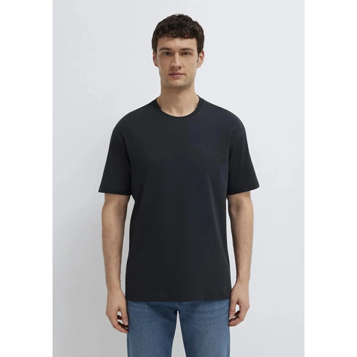 Mavi 0613589 0 Yaka Erkek Tshirt - Lacivert