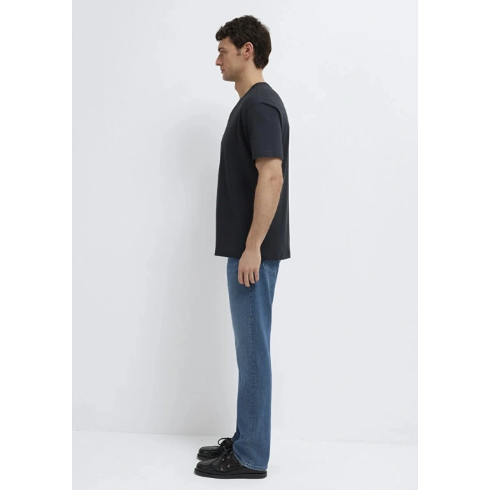 Mavi 0613589 0 Yaka Erkek Tshirt - Lacivert