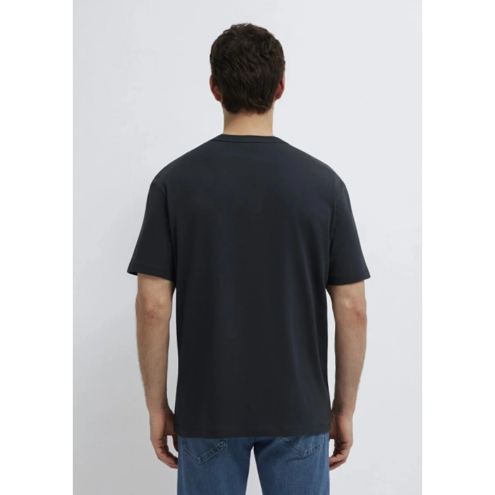 Mavi 0613589 0 Yaka Erkek Tshirt - Lacivert