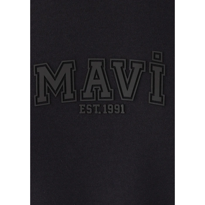 MAVI 0613662 0 YAKA ERKEK TSHIRT - SIYAH