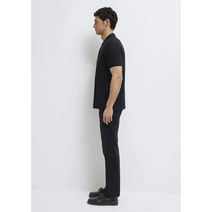 Mavi 064946 Yakali Erkek Tshirt - Siyah