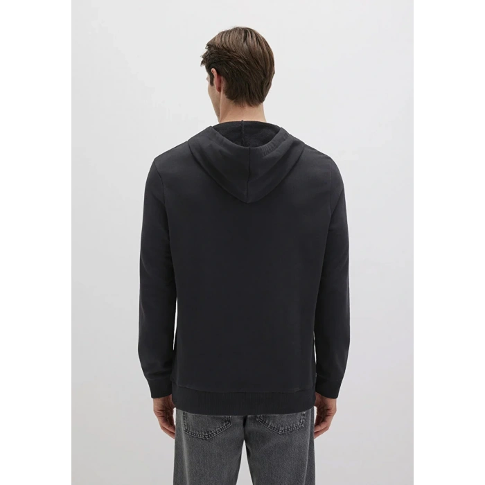 Mavi 065606 Kapsonlu Erkek Sweat - Siyah