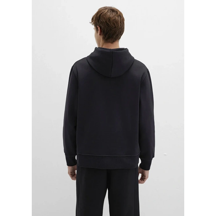 Mavi 065809 Kapsonlu Erkek Sweat - Siyah