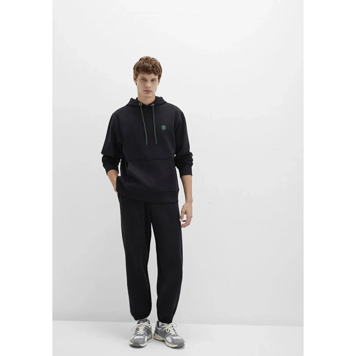 Mavi 065809 Kapsonlu Erkek Sweat - Siyah