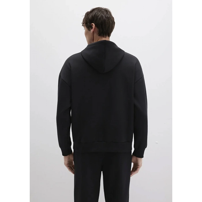 Mavi 067149 Kapsonlu Erkek Sweat - Siyah