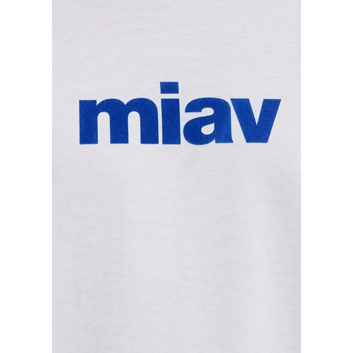 Mavi 067153 0 Yaka Erkek Tshirt - Beyaz