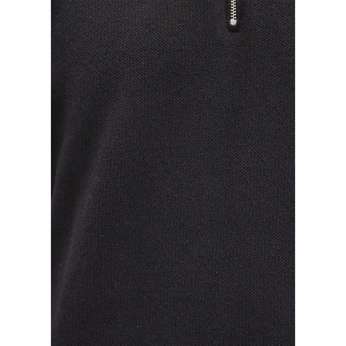 Mavi 0710337 Yarim Fermuarli Erkek Triko - Siyah