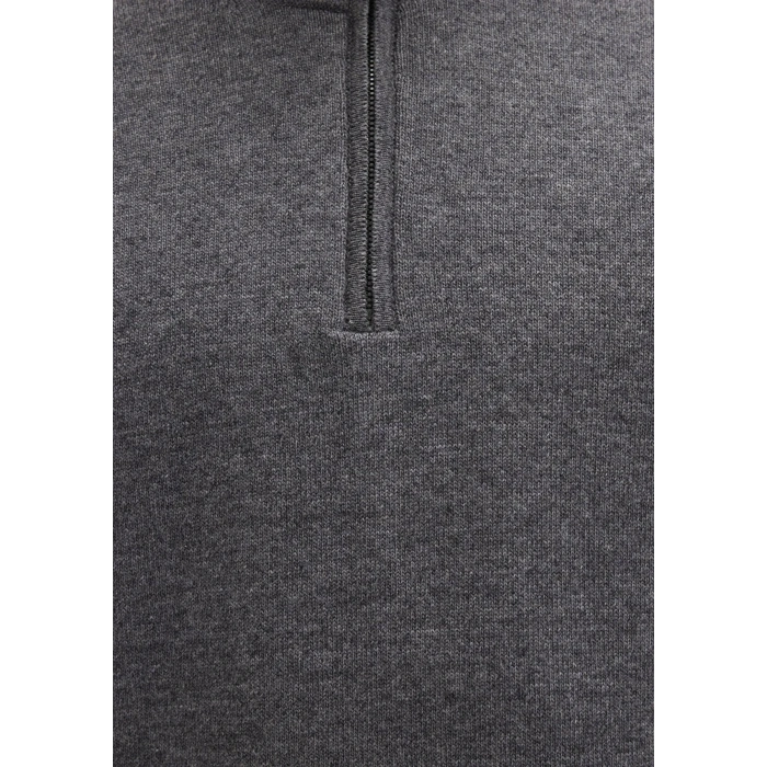 Mavi 0710371 Yarim Fermuarli Erkek Triko - Gri