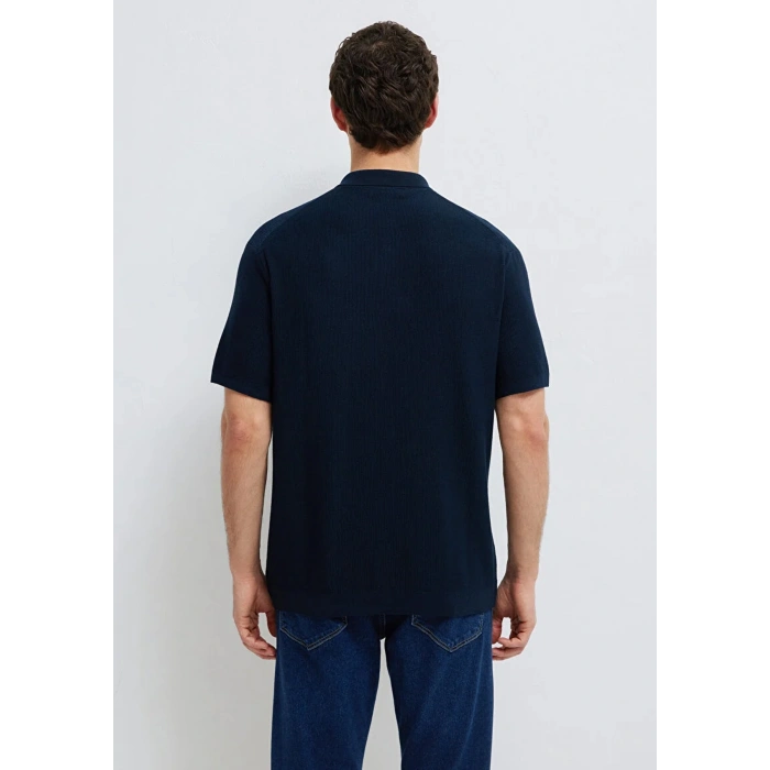 Mavi 0710397 Yakali Erkek Tshirt - Lacivert