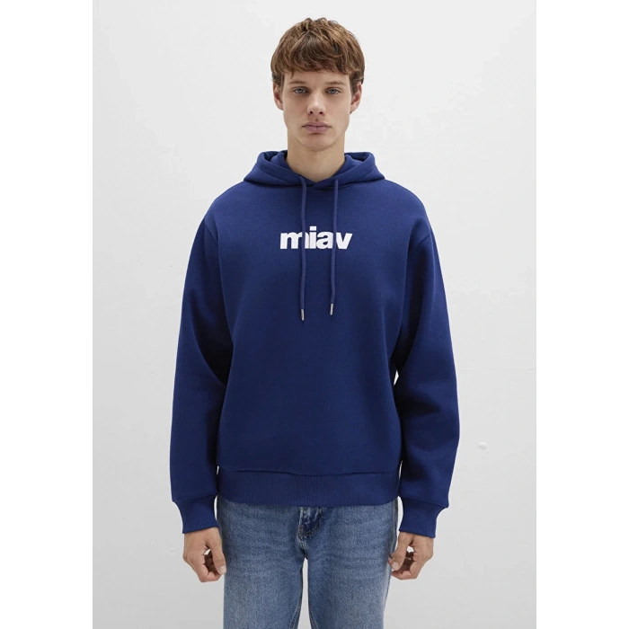Mavi 0s10001 Kapsonlu Erkek Sweat - Lacivert