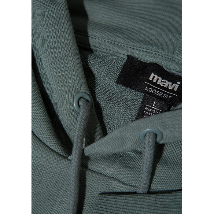 Mavi 0s10196 Kapsonlu Erkek Sweat - Haki