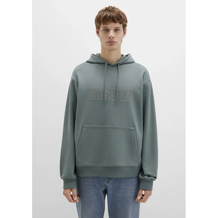 Mavi 0s10196 Kapsonlu Erkek Sweat - Haki