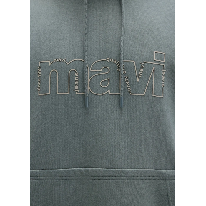 Mavi 0s10196 Kapsonlu Erkek Sweat - Haki
