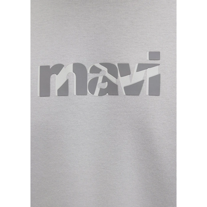 Mavi 0s10402 0 Yaka Erkek Sweat - Gri