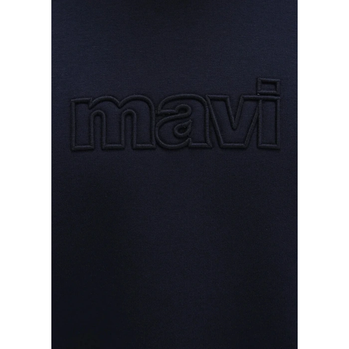 Mavi 0s10412 0 Yaka Erkek Sweat - Lacivert