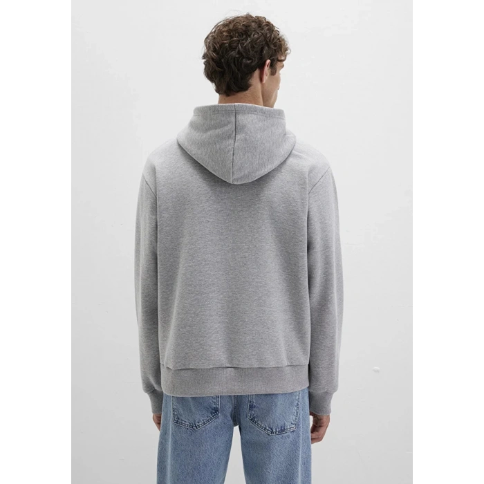 Mavi 0s10413 Kapsonlu Erkek Sweat - Gri