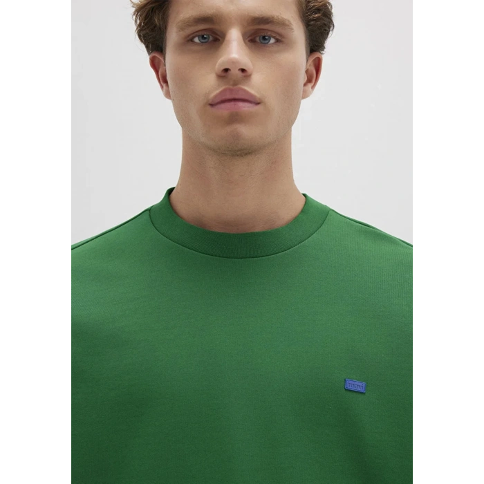 Mavi 0s10415 0 Yaka Erkek Sweat - Yesil