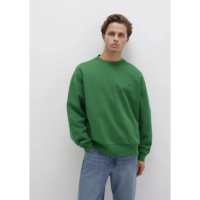 Mavi 0s10415 0 Yaka Erkek Sweat - Yesil