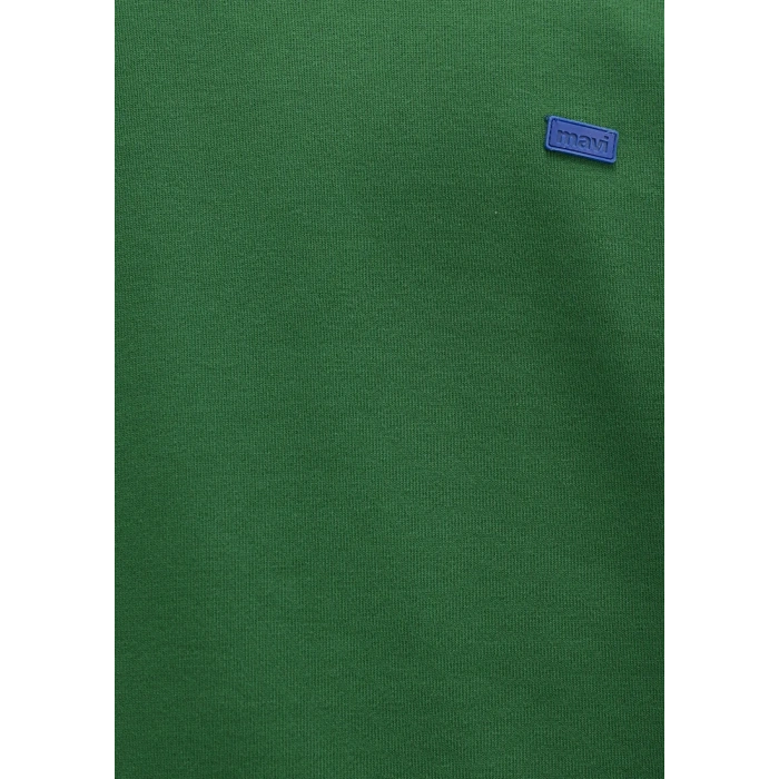 Mavi 0s10415 0 Yaka Erkek Sweat - Yesil