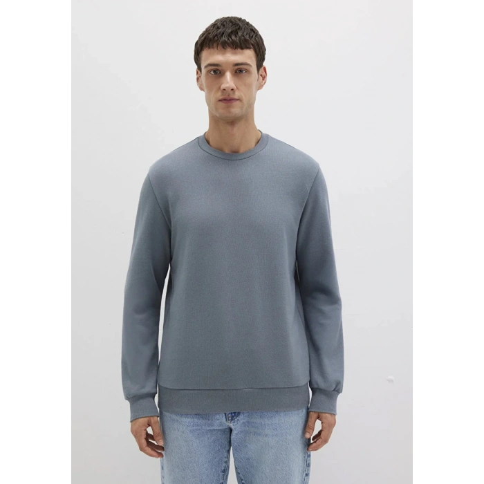 Mavi 0s10457 0 Yaka Erkek Sweat - Indigo