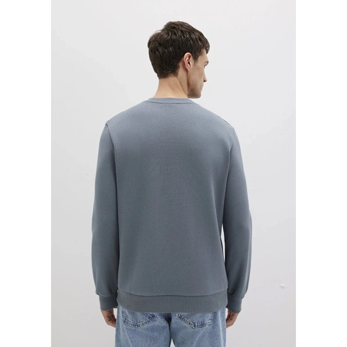 Mavi 0s10457 0 Yaka Erkek Sweat - Indigo