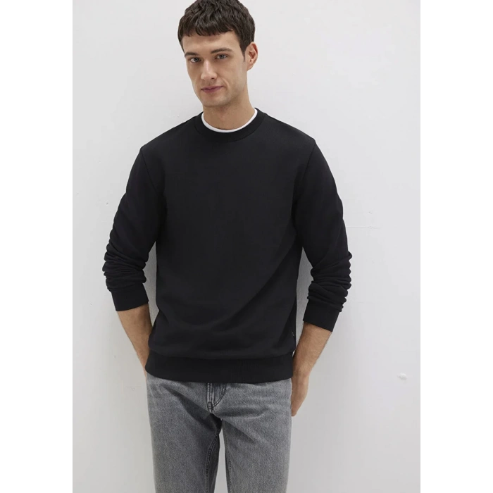 Mavi 0s10457 0 Yaka Erkek Sweat - Siyah