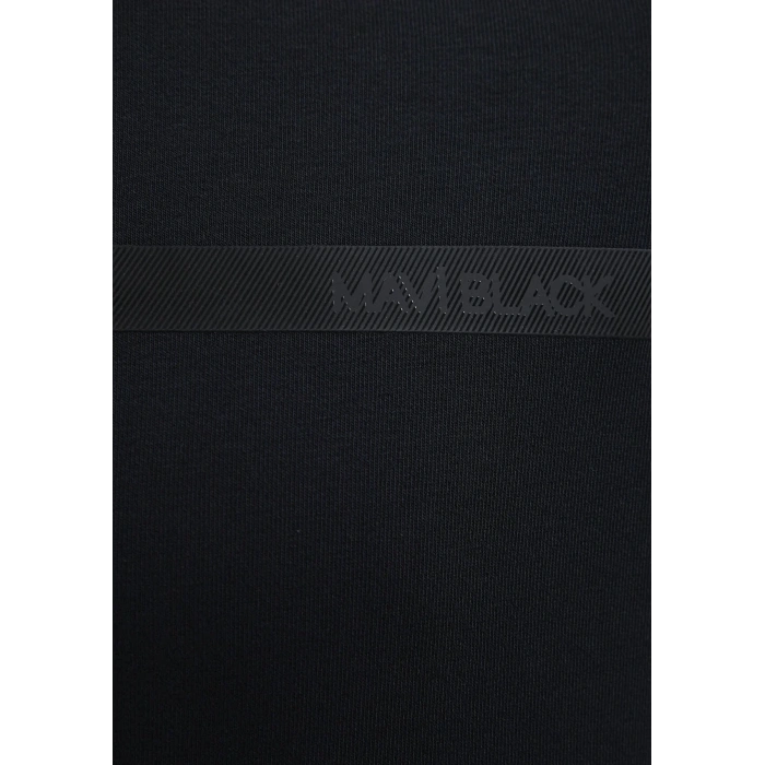 Mavi 0s10528 0 Yaka Erkek Sweat - Siyah