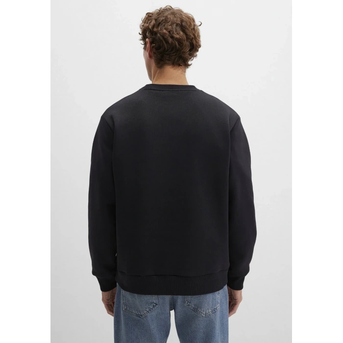 Mavi 0s10586 0 Yaka Erkek Sweat - Siyah